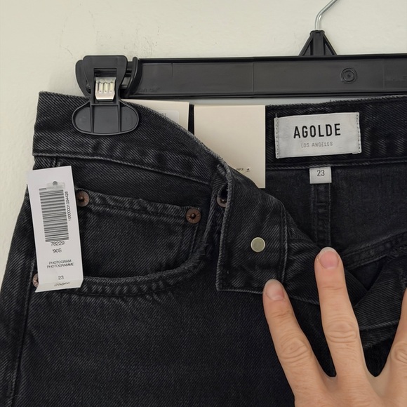 Agolde 90'S MID RISE STRAIGHT - Picture 3 of 5